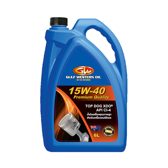 Top Dog XDO 15W 40 API CI 4
